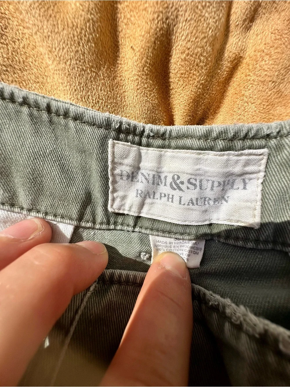 Ralph Lauren Olive Men’s Cargo Shorts